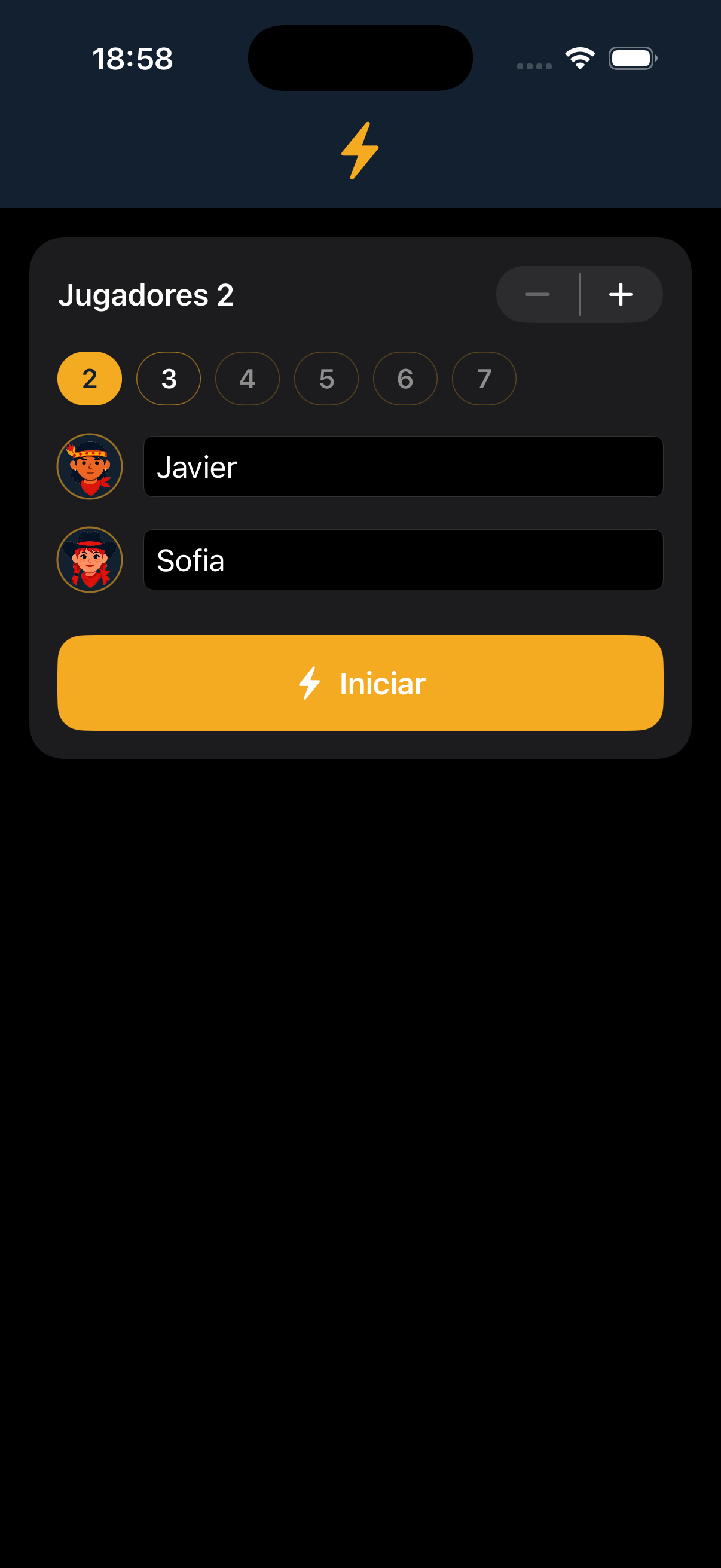 QuickScore App Screenshot
